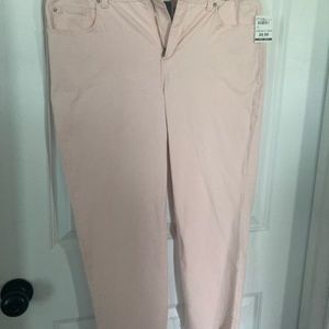 Peach capris